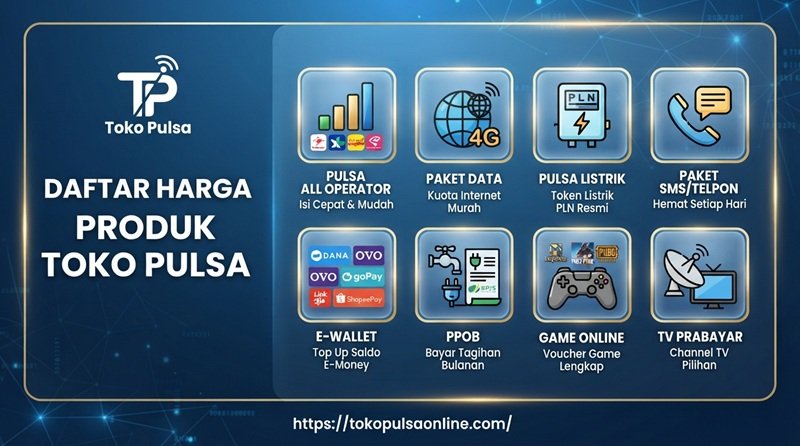 daftar harga agen pulsa murah